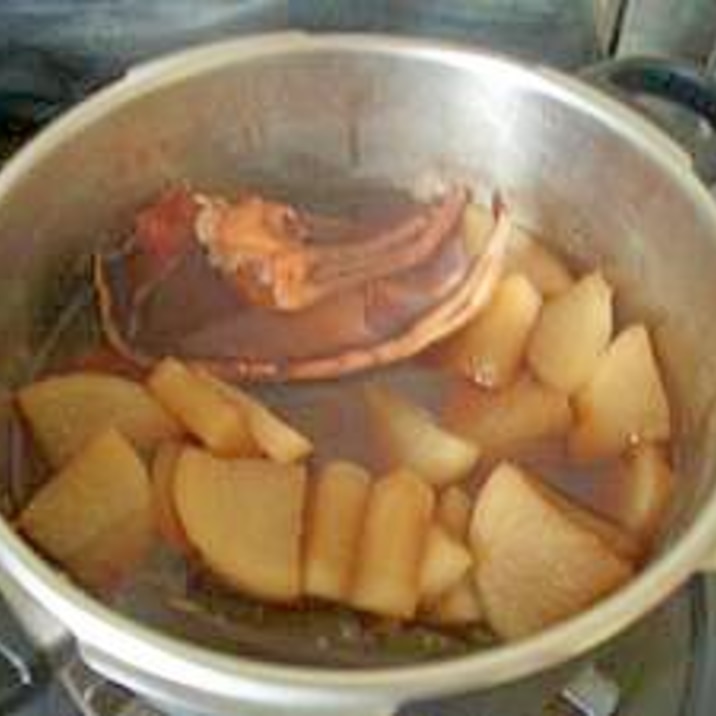 圧力鍋de乾燥するめと大根の煮物 レシピ 作り方 By Icecream 楽天レシピ